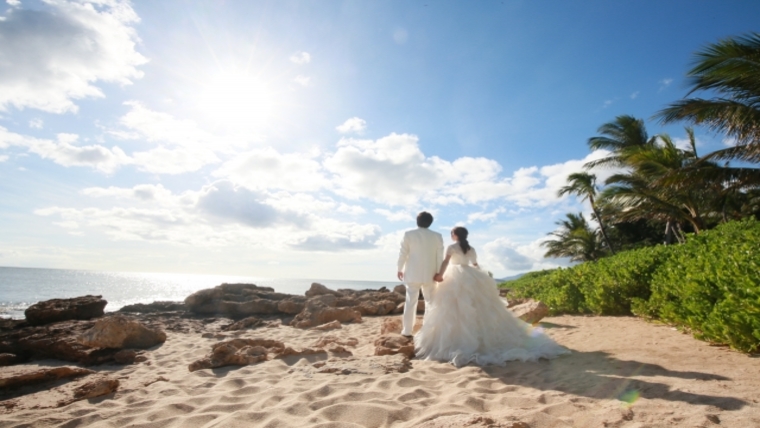 ハワイでの結婚写真は？業者の選びで外せないポイント５つ！